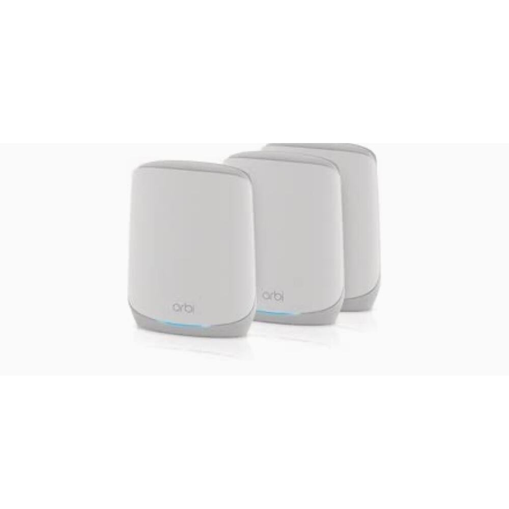 Netgear Orbi RBK763-100NAR AX5400 Tri-band WiFi 6 Mesh System (Renewed)